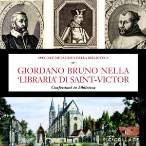 Giordano Bruno nella biblioteca di Saint Victor